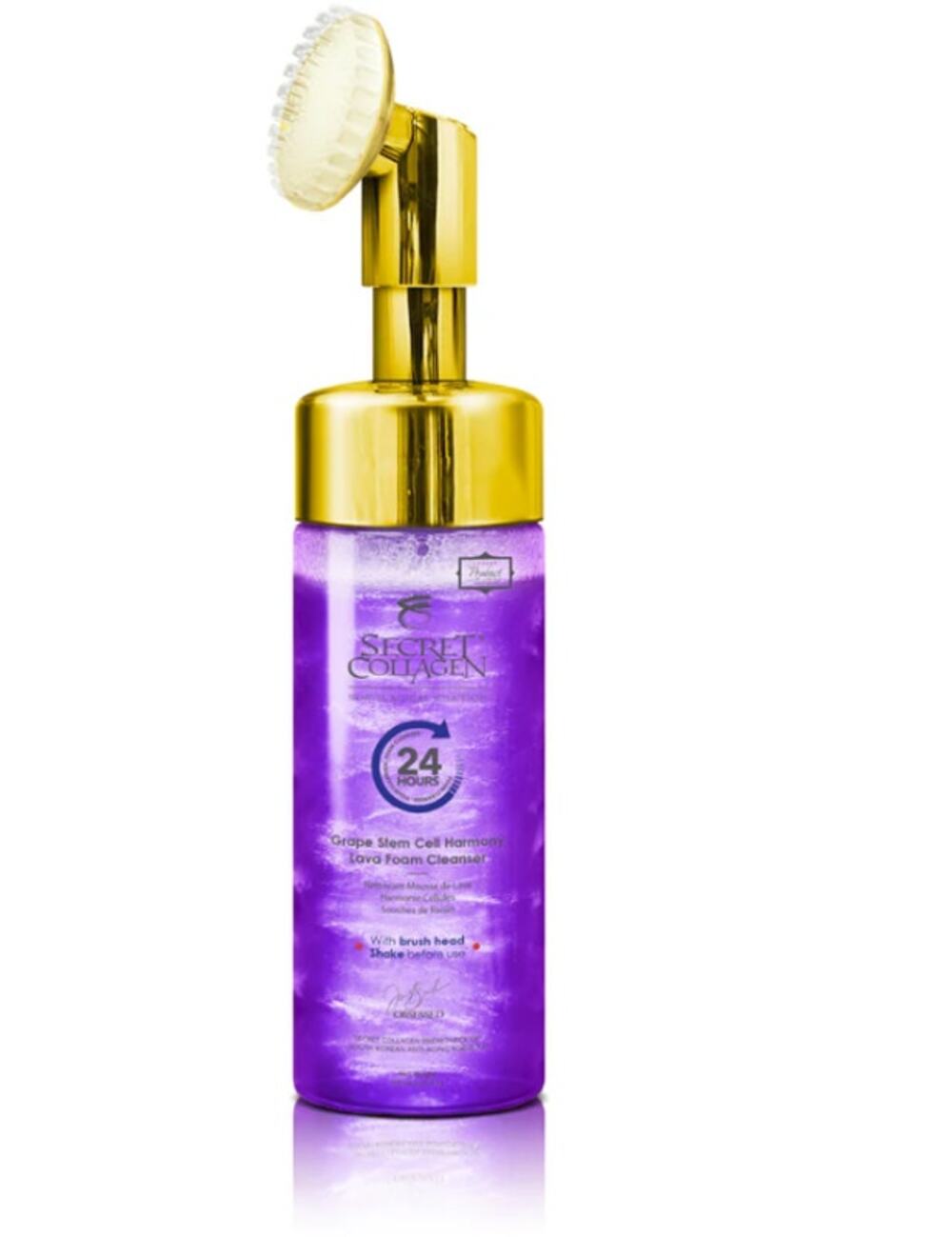 Secret Collagen Grape Stem Cell Harmony Lava Foam Cleanser NWT BRAND NEW